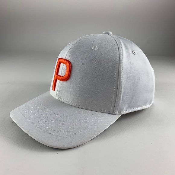 Puma Accessories Puma Golf Tour Exclusive Mens White Stretch Fit